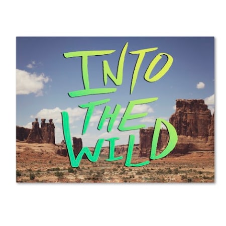 Trademark Fine Art Leah Flores 'Into the Wild, Moab' Canvas Art, 14x19 ALI0693-C1419GG